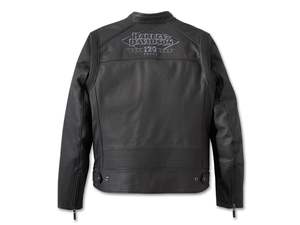 Veste en cuir pour hommes 120e anniversaire Revelry - Product Image 2