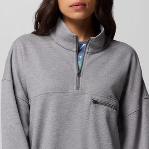 Cotton Polyester Soft Material Women Sweatshirt With Factory Rate For <b>Bulk</b> Buyers Casual Wear OEM Service Full Sleeves And Logo - Product Image 2