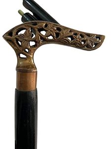 Conception de qualité supérieure en laiton coulé solide forme de chien de taureau vente chaude de haute qualité nouveau bâton de marche pour la marche nouveau dernier bâton de voyage - Product Image 4