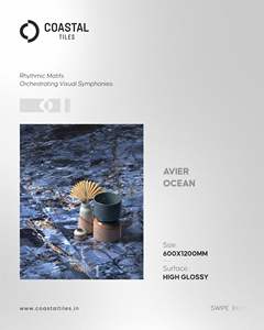 Collection de carreaux en porcelaine haute brillance 600x1200, design de haute qualité et très vendu, pour murs et sols. - Product Image 2