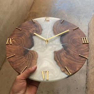 High Demand Home Decor <b>Epoxy</b> <b>Resin</b> Clocks for Home and Office Decoration Available at Best <b>Price</b> From India by Sami Handicraft - Product Image 1