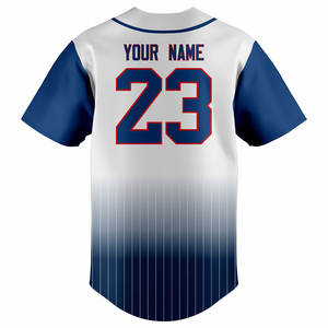 Maillot d'équipe d'uniforme de baseball cousu à impression numérique par sublimation avec votre propre logo - Product Image 5