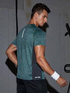 Camisetas Deportivas de Secado Rápido para Hombre, Personalizadas OEM, de Alta Calidad, Transpirables, Ropa Deportiva, Último Diseño, Camiseta Atlética para Hombre - Product Image 2