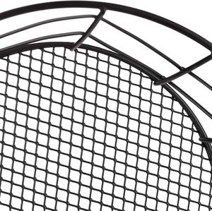 Panier de rangement en métal au design moderne Corbeille à fruits tout usage pour la maison, le bureau, la pépinière, la cuisine et le garde-manger à des prix abordables - Product Image 3