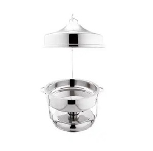 Set <b>Dishes</b> Catering Food Warmers Wholesale Round Chaffing Luxury Gold <b>Chefing</b> Warmer Chafing <b>Dish</b> - Product Image 5