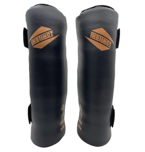 Espinillera de inicio con diseño y logotipo personalizado al por mayor, material de PU, espinilleras protectoras de boxeo de la mejor calidad para adultos - Product Image 1