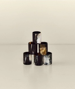 แหวนรองผ้าเช็ดปากรูปเขาควายแท้และวัวเป็นเอกลักษณ์ - Product Image 4