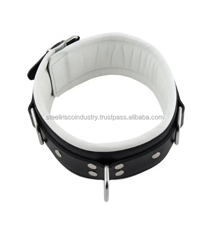 Manufacturer And Wholesales Supplier High Quality Cow Leather Collar Bondage Gear Bdsm Kinky Leather Fetish Nick Fashion Collar