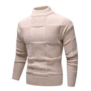 <b>Men's</b> <b>Turtleneck</b> <b>Sweater</b> Classic Soft Knitwear Pullover Warm Stylish Fashionable Comfortable Cozy Winter 100% Cotton - Product Image 5