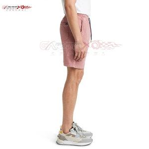 Men Acid Wash Biker Shorts 100% Cotton Casual Tapered Fit Quick Dry <b>Knee</b> Length - Product Image 4