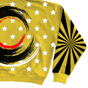 Sudadera con Capucha 100% Algodón Mezclado 500GSM, Estilo Deslavado Ácido, para Hombre, Ropa Urbana, Impresión Serigrafiada - Product Image 5