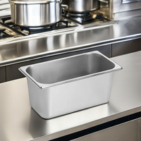 Gewerbliche Küche GN Pan Edelstahl Gastro norm Food Warmer Dampf tisch für Catering Square für Restaurants Catering