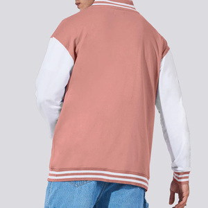 Veste en polyester de haute qualité pour hommes Veste universitaire à col montant Revêtement extensible en tissu de style pour hommes - Product Image 2