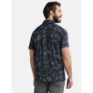 Polo chemises personnalisées décontracté Slim Fit basique conçu coton américain décontracté Simple semi-fermeture éclair à la mode marque haut à manches courtes - Product Image 3