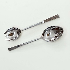 Ensemble cuillère fourchette moderne portable en acier inoxydable à demi-manche plat en argent pour la rentrée scolaire disponible en gros - Product Image 2