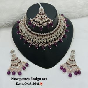 Conjunto de Collar y Pendientes de Oro Rosa con Circonitas Cúbicas Étnicas para Mujer, Ideal para Bodas y Fiestas - Product Image 4