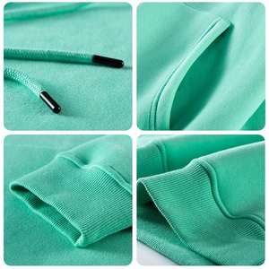 Sweat à capuche streetwear en molleton de haute qualité 350 g/m² 100 % coton molleton Impression personnalisée Ensemble de survêtement de jogging à capuche - Product Image 6