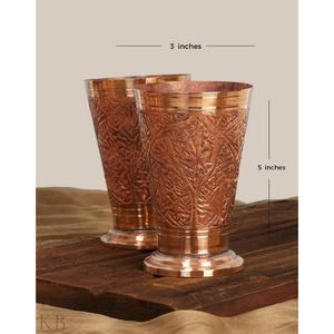 Copa de vino de cobre hecha a mano más vendida de alta calidad con aspecto moderno y acabado liso para una experiencia de bebida elegante - Product Image 6