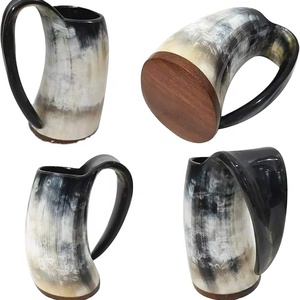 Meilleure tasse de bière en corne de buffle Tasses à corne à boire Au meilleur Qualité Tasses à corne de buffle Cornes à boire Inde - Product Image 4