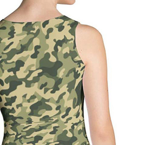 เสื้อกล้าม2025ฟิตเนสคอตตอนพรางตัวสำหรับผู้หญิงระบายอากาศได้ดี - Product Image 6