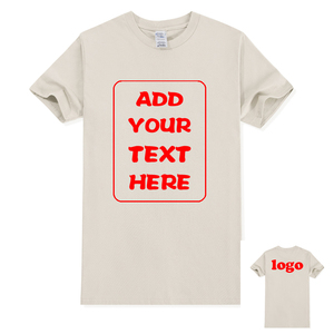180gsm calidad suave mejor venta muchos colores logotipo personalizado añadir su propio diseño hacer marca 100 algodón camiseta para hombres DDP envío - Product Image 5
