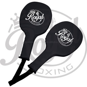 Best Selling Quality Fitness Training <b>Dummy</b> Paddles Custom Logo Wholesale for Taekwondo Muay Thai <b>Boxing</b> Made of Genuine Leather - Product Image 1