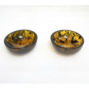 ชามเรซินสำหรับเสิร์ฟแบบพรีเมียมชามใส่ขนมและผลไม้ชามเรซินสีขาวหยักสำหรับวางบนโต๊ะในบ้านโรงแรม - Product Image 6