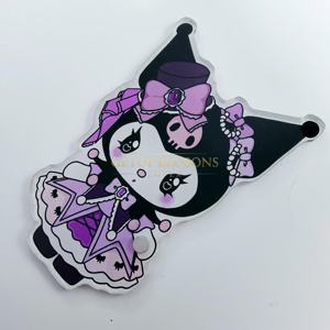 Tuiles magnétiques en acrylique durable de qualité supérieure, style Kawaii Gothique Cartoon, pour pinces à extensions de cils, personnalisables et multifonctionnelles - Product Image 2