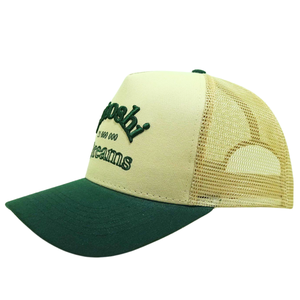 Vente en gros OEM Casquette de camionneur en maille structurée de haute qualité Logo de broderie personnalisé 5 panneaux Casquettes vierges pour Sport & Streetwear - Product Image 2