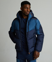 Nouvelle conception, meilleure qualité, veste d'hiver rembourrée en duvet personnalisée pour homme, manteau d'hiver brillant à capuche, vêtements d'hiver pour homme