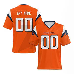 Maillot de football design personnalisé en gros américain de qualité supérieure 100% polyester uniforme de football américain pour hommes sport - Product Image 1