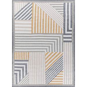 Alfombras de lana de tejido plano Alhambra Ivory, alfombras geométricas de yute hechas a mano con diseño de diamantes y rectángulos para el hogar, para la mesita de noche-ADWP-13055 - Product Image 1