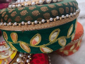 Ganesha Sweet Box Wedding Return Gift for Guest Bulk <b>Birthday</b> Party <b>Favor</b> Festival Event Corporate Nikah Gifting Dry Fruit Boxes - Product Image 2