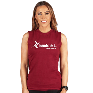 Camiseta sin mangas de algodón informal para mujer, cómoda, ligera, con ajuste perfecto, tela de Jersey transpirable, diseño sin costuras - Product Image 1