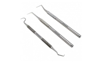 SONDA DENTAL DE GRADO DE ALTA CALIDAD S.S MADE-HERRAMIENTAS ESENCIALES PARA PROFESIONALES DENTALES (JUEGO DE 3) - Product Image 5
