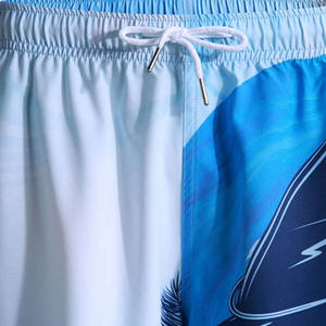 Latest Running <b>Shorts</b> Sublimation Printed Sports Exercise Running Breathable Anti Shrink <b>Shorts</b> Available in <b>Low</b> MOQ Swim <b>Shorts</b> - Product Image 6