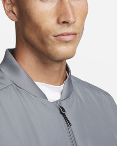 Gilet matelassé décontracté pour homme, imperméable, sans manches, col montant, fermeture éclair, vêtement d'extérieur chaud d'hiver avec 3 poches, personnalisable - Product Image 3