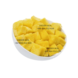 2024 Fruits congelés en vrac de haute qualité processus IQF meilleur prix morceaux d'ananas congelés pelés - Product Image 2