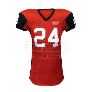 Uniforme de football américain respirant et facile à porter uniforme de football américain en stock - Product Image 2
