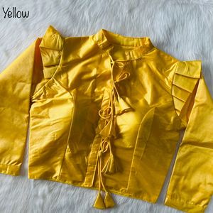 Haute qualité tout le temps en cours d'exécution vêtements de mariage belle soie épaisse plaine Lehenga manches longues costume ethnique fêtes Surat - Product Image 6