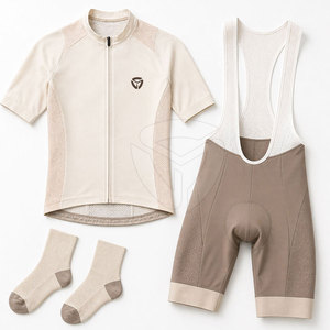 Tenue de cyclisme personnalisée avec impression de logo, tissu respirant, idéale pour les équipes, les clubs, les courses et les activités cyclistes en plein air - Product Image 3