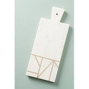 Planche à découper en marbre de style décoratif améliore l'esthétique du comptoir de cuisine tout en offrant un espace de découpe fonctionnel - Product Image 3