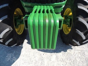 2021 johnn Deere รถแทรกเตอร์ล้อดีเซล4WD 6130เมตรรถแทรกเตอร์สวนขนาดเล็ก120hp จัดอันดับเครื่องยนต์4x4แกนกระปุกเกียร์ - Product Image 5