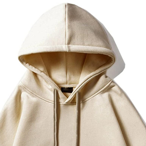 OEM ODM Hombres 100% Algodón 500gsm Sudadera con capucha Impresión de logotipo personalizado Tallas grandes Unisex Teñido liso para el invierno - Product Image 5