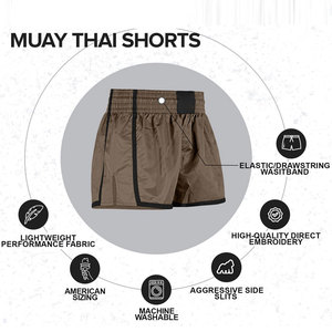 กางเกงมวยไทยสำหรับผู้ชายกางเกงขาสั้นแบบไทยสำหรับกลางแจ้ง - Product Image 2