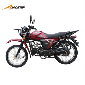 Moto da Cross Champ CM110GY-<span class=keywords><strong>2</strong></span> TVS 110cc/125cc Rossa, Velocità Massima 80 km/h, Capacità di Carico 150 kg, Motore a Benzina 4 Tempi - Product Image 2