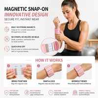 Pulsera Magnética de Silicona Multicolor Personalizada OEM con Peso para Muñeca y Tobillo para Ejercicio en Casa