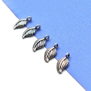 Forme de feuille oxydée à caution unique faisant du bricolage à la main - Product Image 3