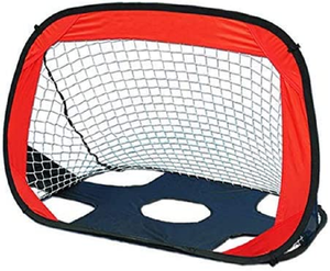 Meilleur filet de but Pop-Up ensemble de 2 objectifs pliables pour l'entraînement des enfants avec sac de transport utilisation extérieure et intérieure but Pop-Up - Product Image 4