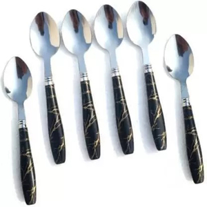 2020 chaud!! Couverts en acier inoxydable d'hôtel de haute qualité cuillère à dîner en gros et fourchette couteau Buffet métal vente chaude nouvellement à la main - Product Image 6